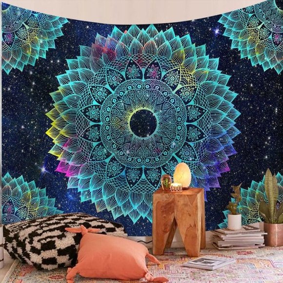 Tapis Bleu Marine & Bleu Clair 122 X 170 cm - Milà