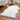 tapis décoratif blanc shaggy