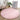 Tapis rond rose