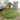 Tapis rond vert