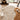 Tapis Beige à Forme Irrégulière